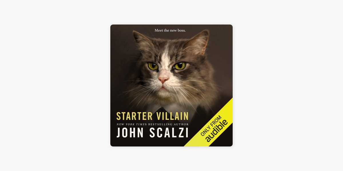 Starter Villain by John Scalzi - Limited Edition - Inkstone Books