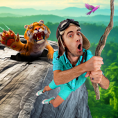 Escape From Tiger Island! (Jungle Adventure) - Danny Go! Cover Art