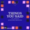 Things You Said (feat. Abby Cates) [Acoustic Sessions] artwork