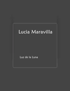 Lucia Maravillaを聴いたり、ミュージックビデオを鑑賞したり、経歴やツアー日程などを確認したりしましょう！