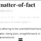 Matter of Fact - Stykey lyrics