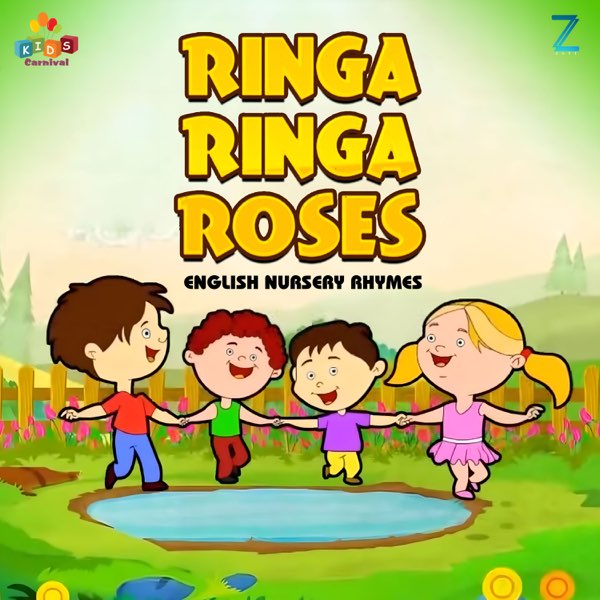 Ring O Ring Roses Rhymes Cartoon Stock Illustration 1841028694 |  Shutterstock