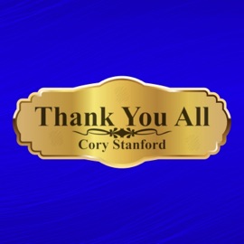Thank You All Cory Stanford