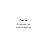 Gaula Raga Alapana (Live) [feat. Vijay Muralidharan] - Single - Keyboard Sathya