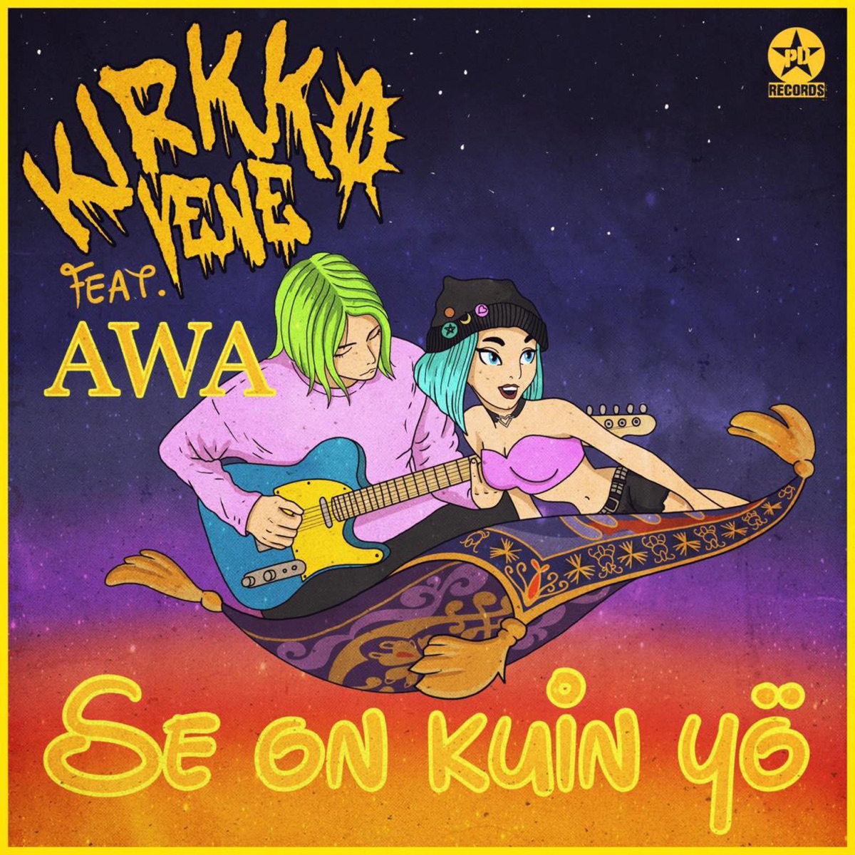 Se on kuin yö (feat. AWA) - Single - Album by Kirkkovene - Apple Music