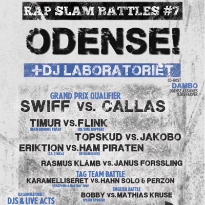 Rap Slam Battles #7: "Odense!" (Co-host: Dambo)