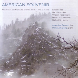 American Souvenir - American Composers - Works for Flute & Piano