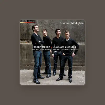 Listen to Quatuor A. Modigliani, watch music videos, read bio, see tour dates & more!