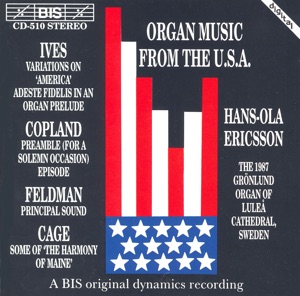 Organ Music From The Usa
