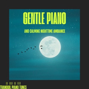 Gentle Piano and Calming Nighttime Ambiance