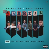 Surreal (feat. Sippy, Tay Stallin, Crazy, Bassick & King Wave) - Single - Prince OGxJoey Craft