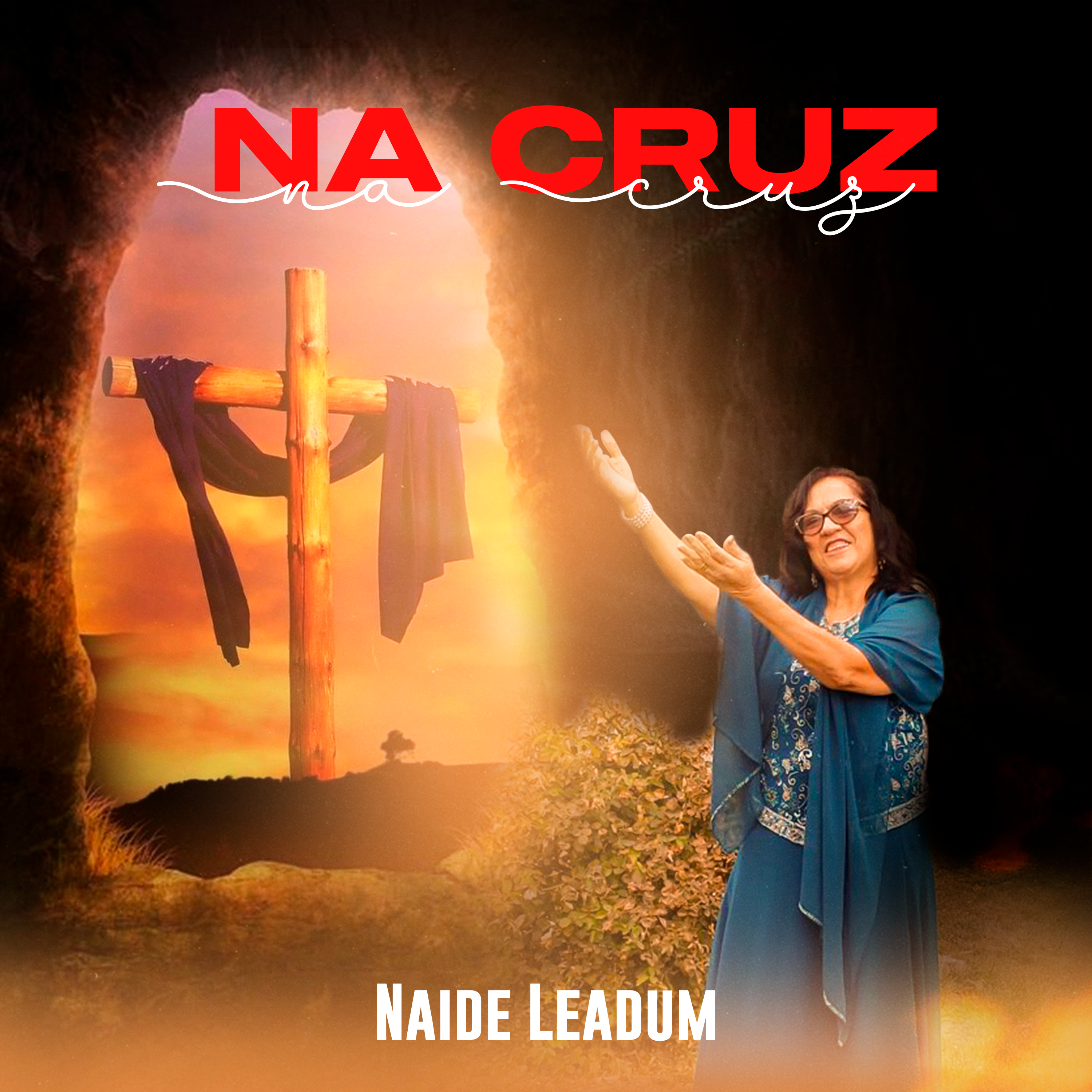 NA CRUZ - NAIDE LEADUM ( Lyric Vídeo Oficial )