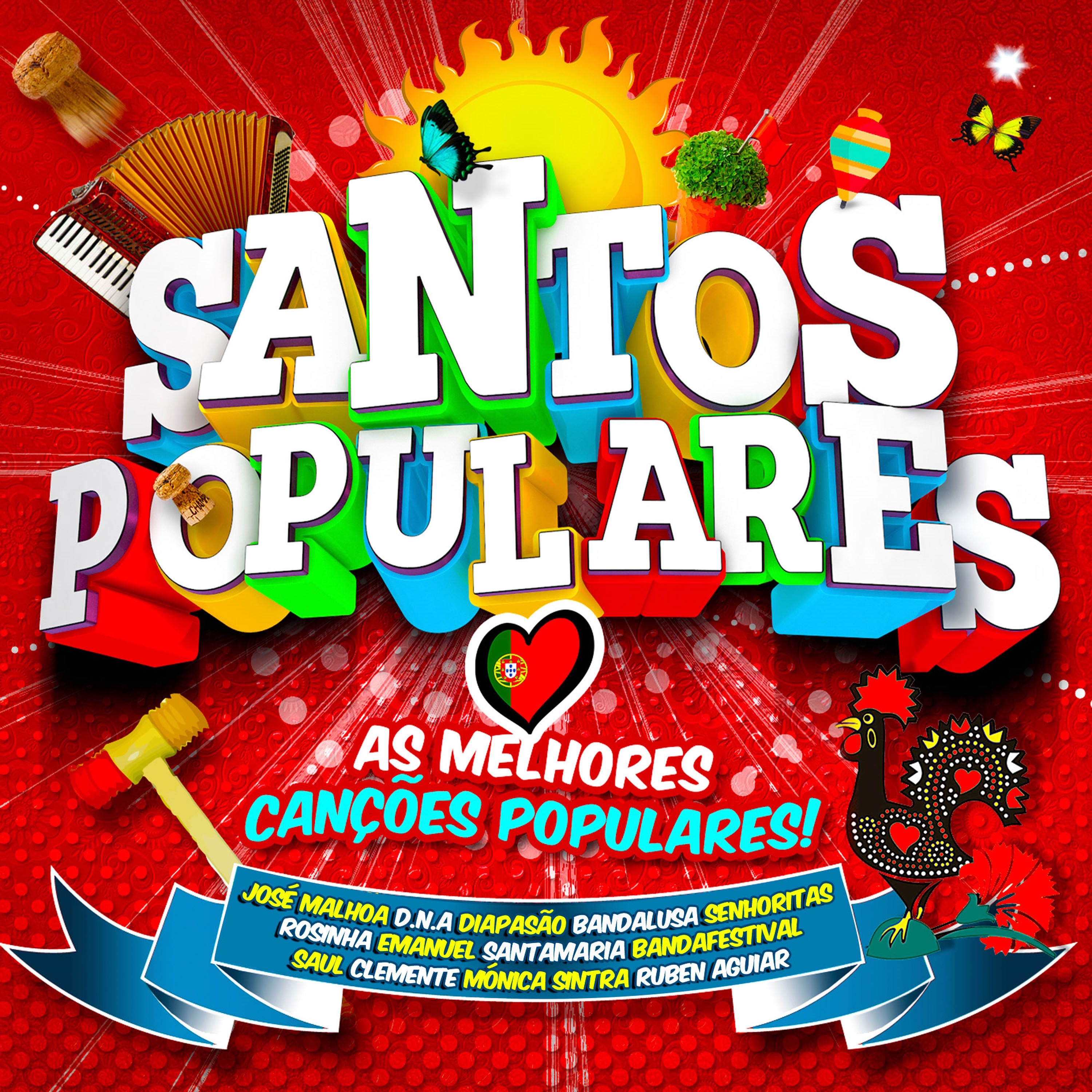 Santos Populares - As melhores Canções Populares (feat. Victin, Guza, Mavi Veloso, Yeomany, Ananda, Brookyn & Quinamo)