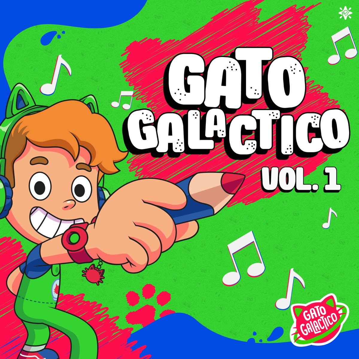  Cueio: Músicas Infantis, Vol. 1 : Gato Galactico & Gabriel  Mendes: Música Digital