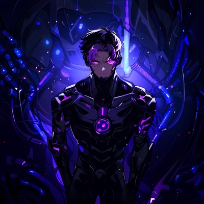 Blue Pillar (Bioluminescence)