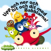 Upp och ner och hit och dit med Babblarna artwork