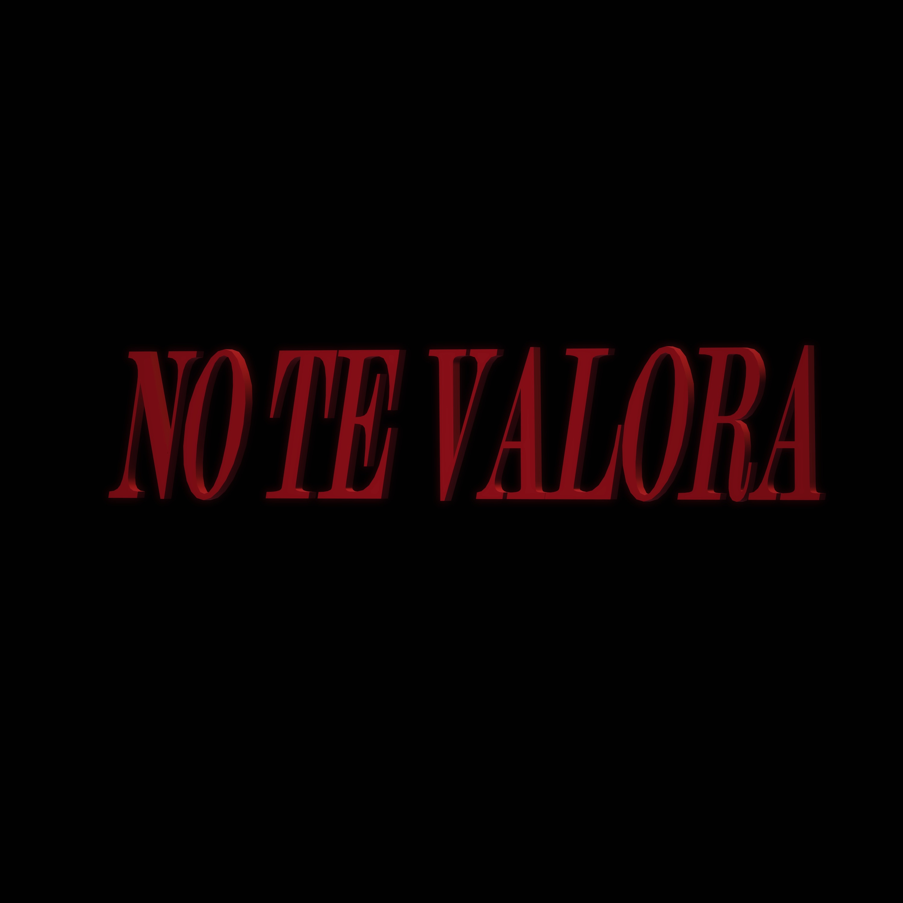 No Te Valora - Single