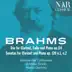 Brahms: Trio for Clarinet, Cello and Piano & Sonatas for Clarinet and Piano album cover