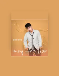 Listen to Dindo Caraig, watch music videos, read bio, see tour dates & more!