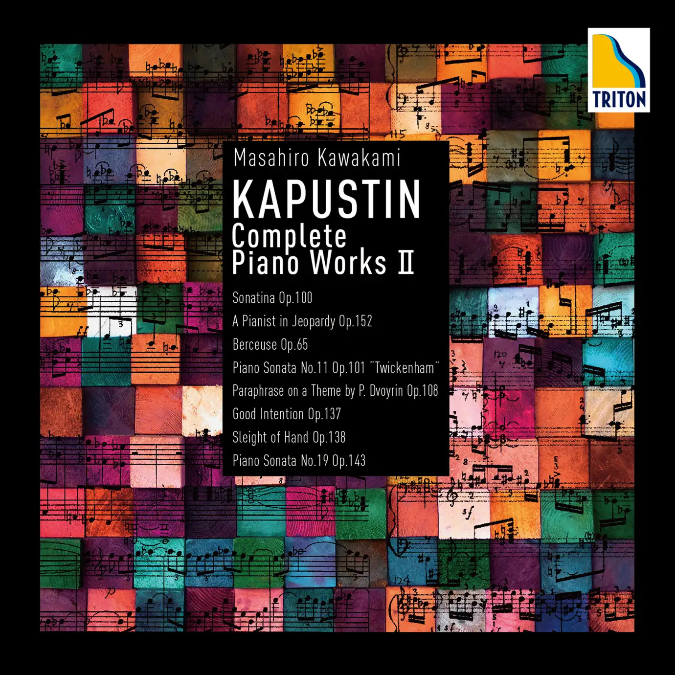 Kapustin Piano Works 3 - album by Masahiro Kawakami