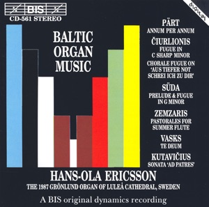 Baltic Organ Music