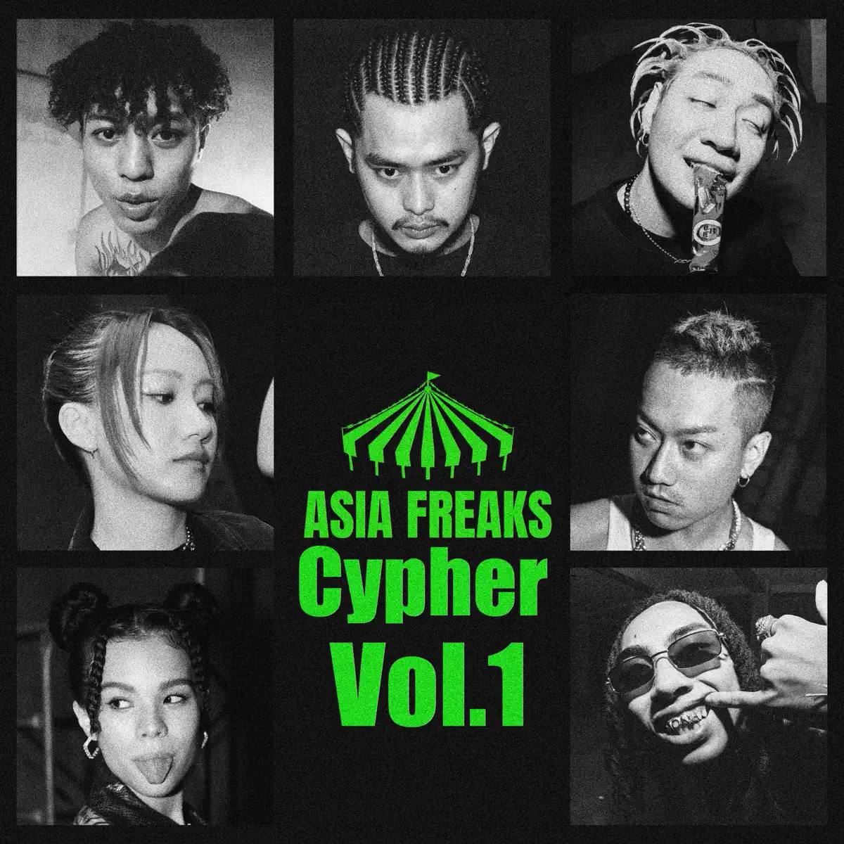 AsiaFreaks, Majin, 五木, Asiaboy 禁藥王 & Lizi 栗子, 陳星翰, E1and & 潮州土狗 - AsiaFreaks Cypher Vol. 1 - Single (2023) [iTunes Plus AAC M4A]-新房子