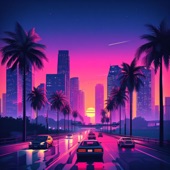 Retro Wave Miami Drive artwork