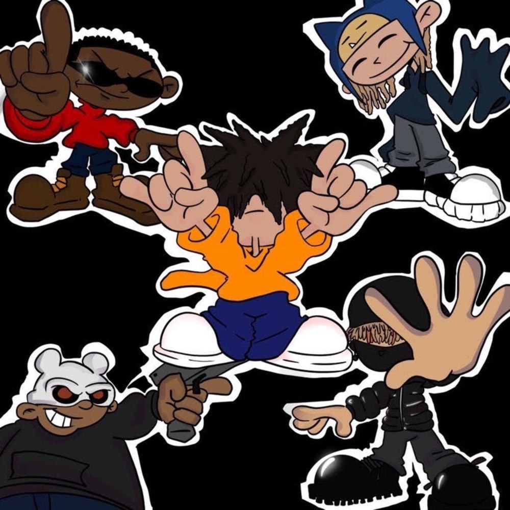 Обложка альбома «numbuh four (feat. Specxfic, Slump6s, cheRomani+ & kadin) [Remix] - Single» — killfazos faz4s