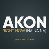 Right Now (Na Na Na) [Sped Up] artwork