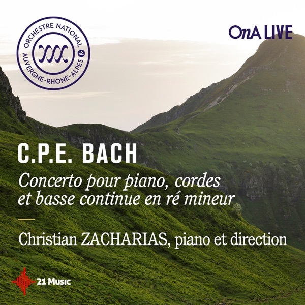 C.P.E Bach: Concerto pour piano, cordes et basse continue en ré mineur (Live) - EP