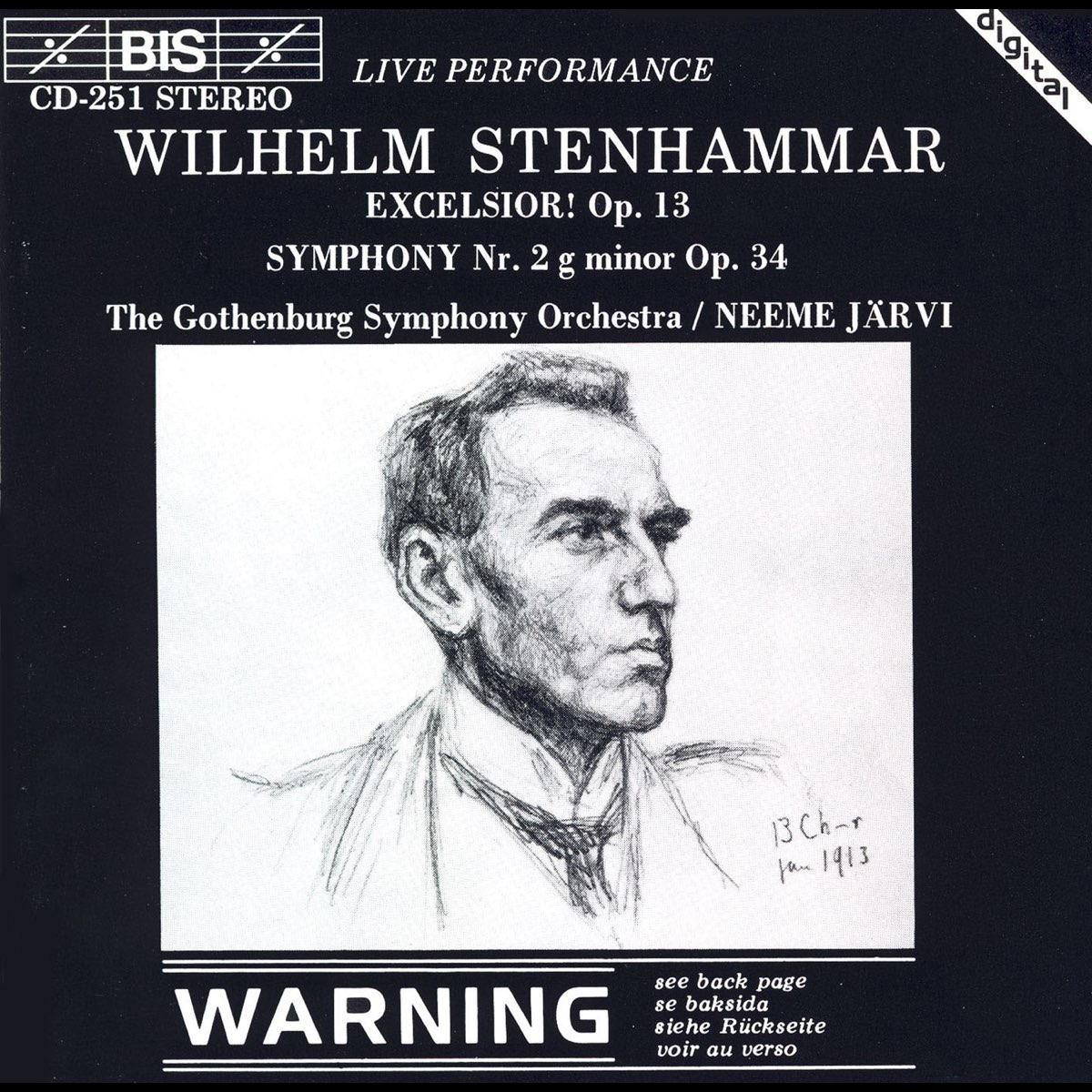 ‎Stenhammar: Symphony No. 2, Op. 34 / Excelsior! Op. 13 - Album by ...