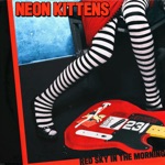 Neon Kittens - Red Sky