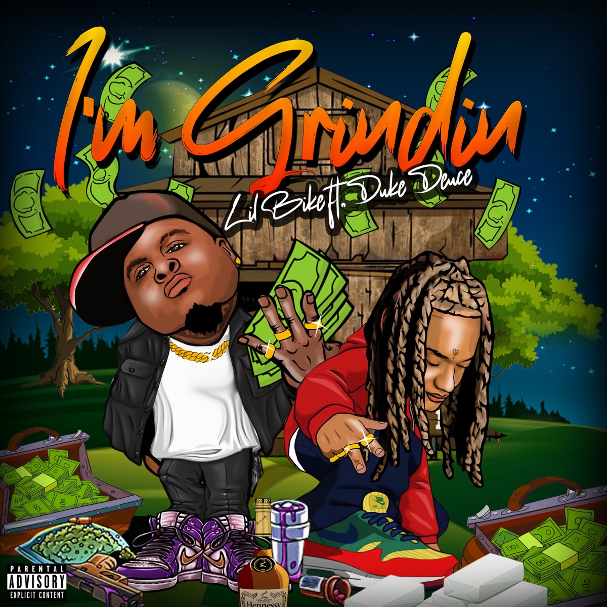 I'm Grindin (feat. Duke Deuce) cover art