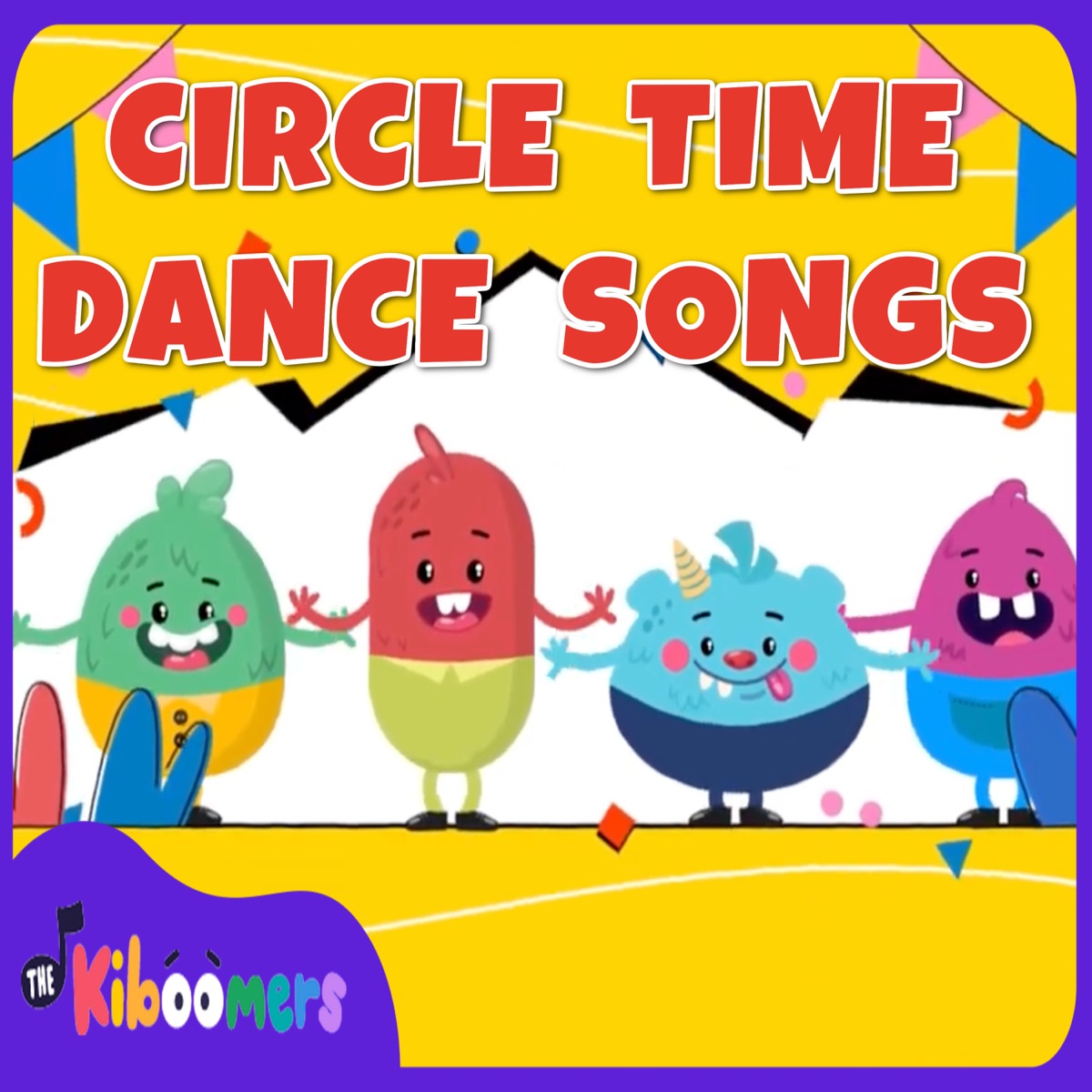 Party Freeze Dance Song - THE KIBOOMERS Preschool Songs - Circle Time Game  