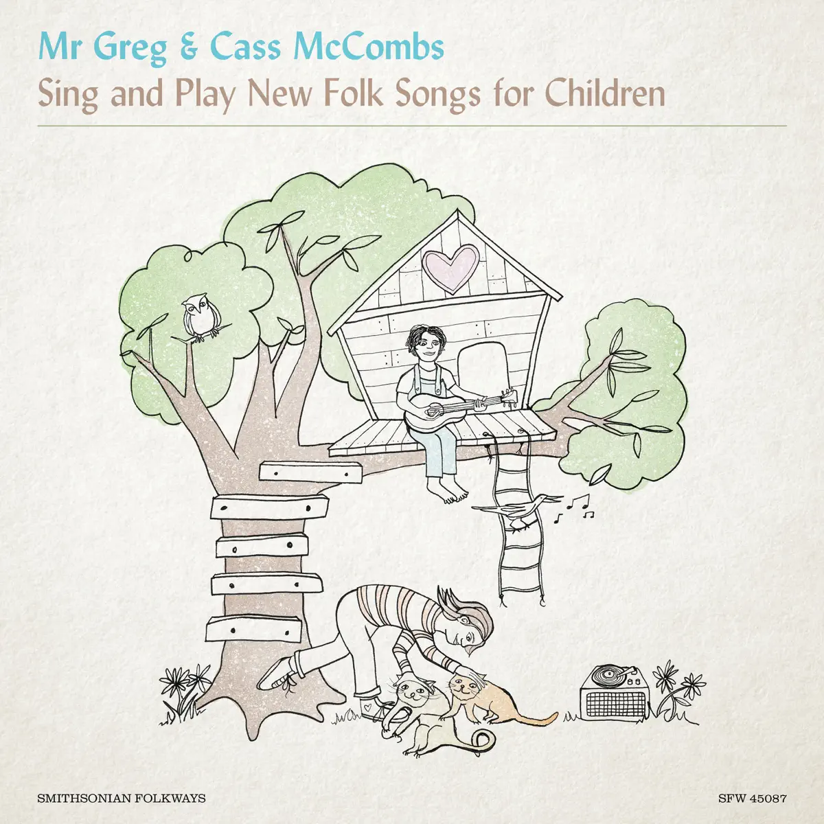 Mr. Greg & Cass McCombs - Mr. Greg & Cass Mccombs Sing and Play New Folk Songs for Children (2023) [iTunes Plus AAC M4A]-新房子