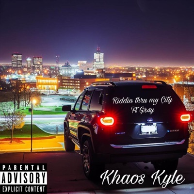 Riddin thru my city (feat. Gr4Y) - Single
