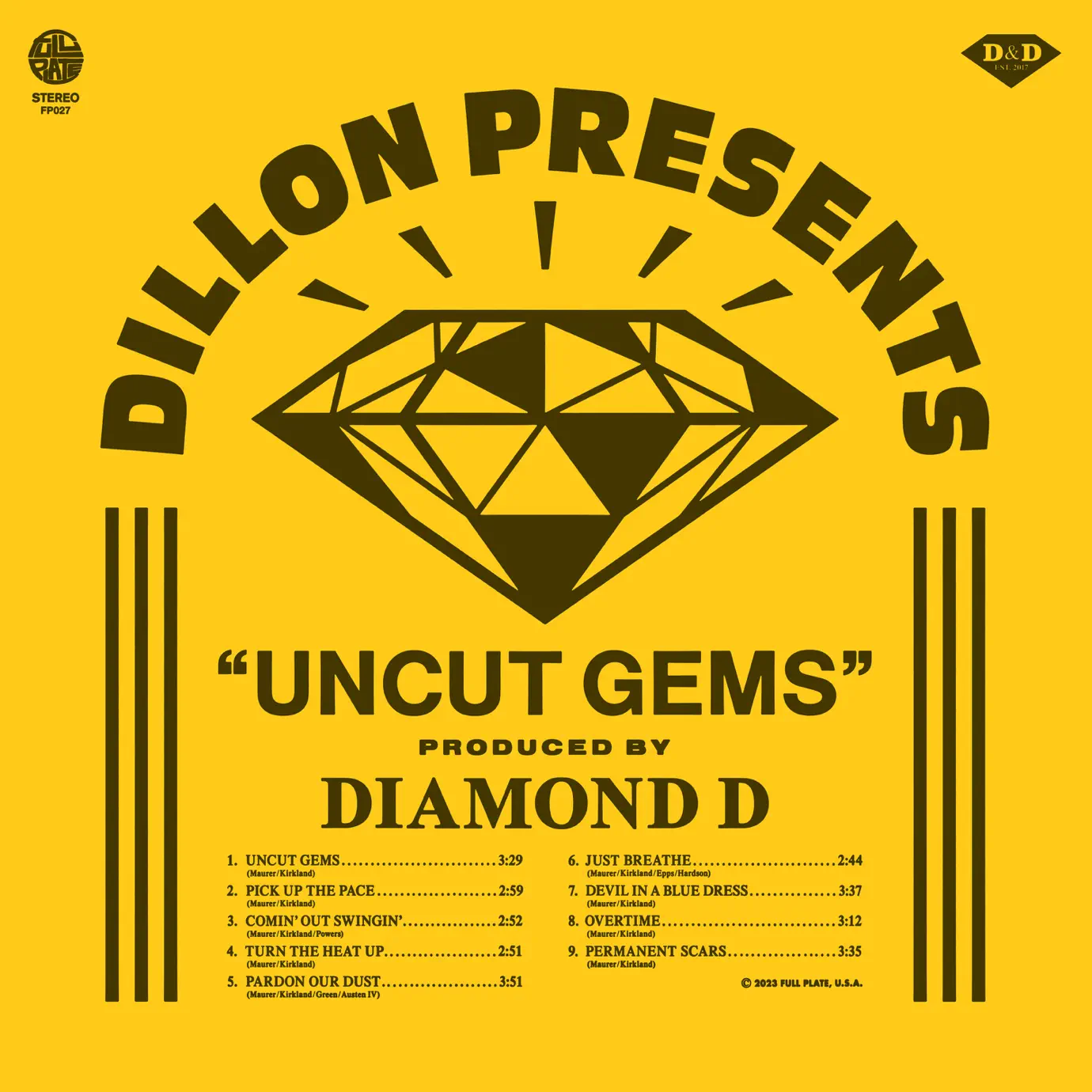 Diamond D – The Diam Piece Instrumentals – 2 x Vinyl (LP