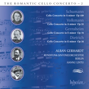 Schumann, Volkmann, Dietrich, Gernsheim: Cello Concertos (Hyperion Romantic Cello Concerto, Vol. 2)