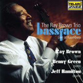 Bassface (Live at Kuumbwa, Santa Cruz, CA / April 1-2, 1993) - Ray Brown Trio Cover Art