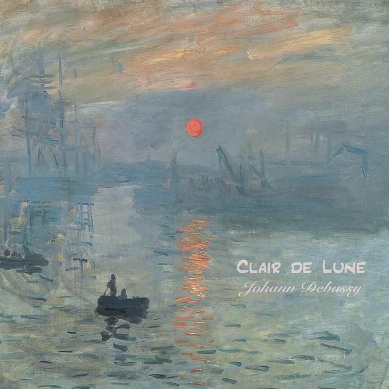 Clair de lune, intro to; K 1275