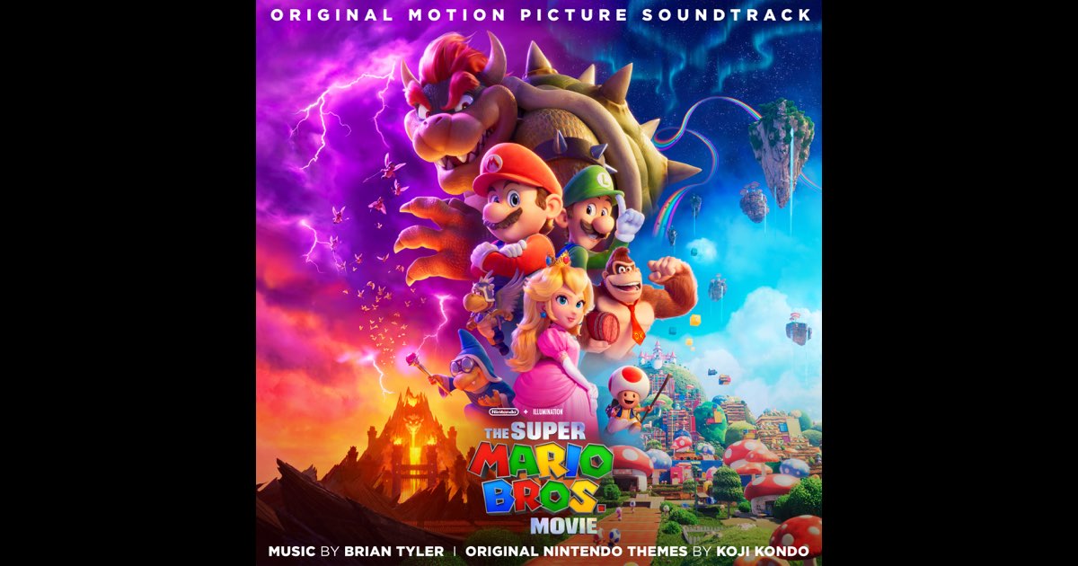 ザ・スーパーマリオブラザーズ・ムービー』のサウンドトラックが
