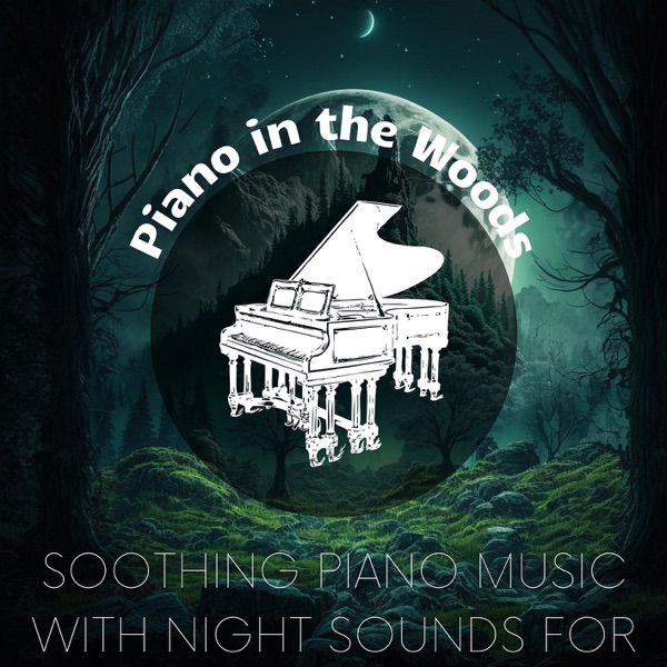 Soothing Piano Music with Night Sounds for Deep Relaxation