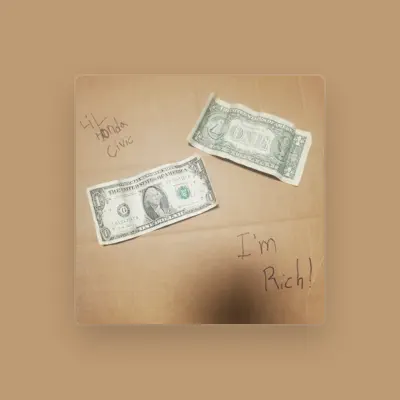 Listen to Lil Honda Civic, watch music videos, read bio, see tour dates & more!