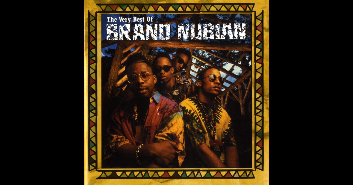 HIPHOP LP Brand Nubian　NICE & SMOOTH Brand Nubian / One For All(LP) / Elektra 1990 ヨーロッパ