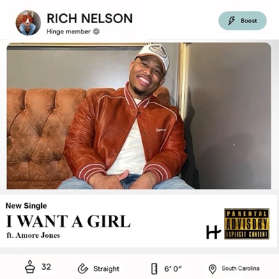 I Want A Girl (feat. Amore Jones) - Single