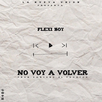 No voy a volver - Single