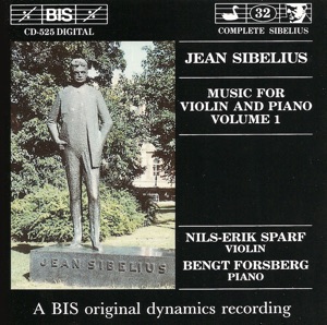 Sibelius: Music for Violin and Piano, Vol. 1