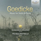 Goedicke: Music for Violin & Piano artwork