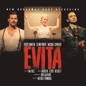 Evita (New Broadway Cast Recording 2012) artwork