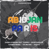 Abidjan Paris (feat. DOUPI PAPILLON, Ste Milano, Tazeboy, Kadirov Mania & 3xdavs) - Single - Zagba Le Requin